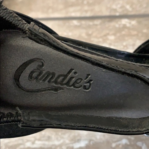 Candies Platform Patent Leather High Heels - Picture 3 of 8